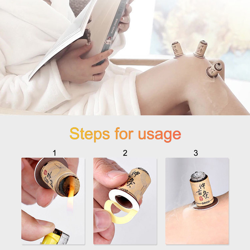 30 Buah Tabung Moxa dengan Mug - Herbal Wellness Massage ulasan dan harga