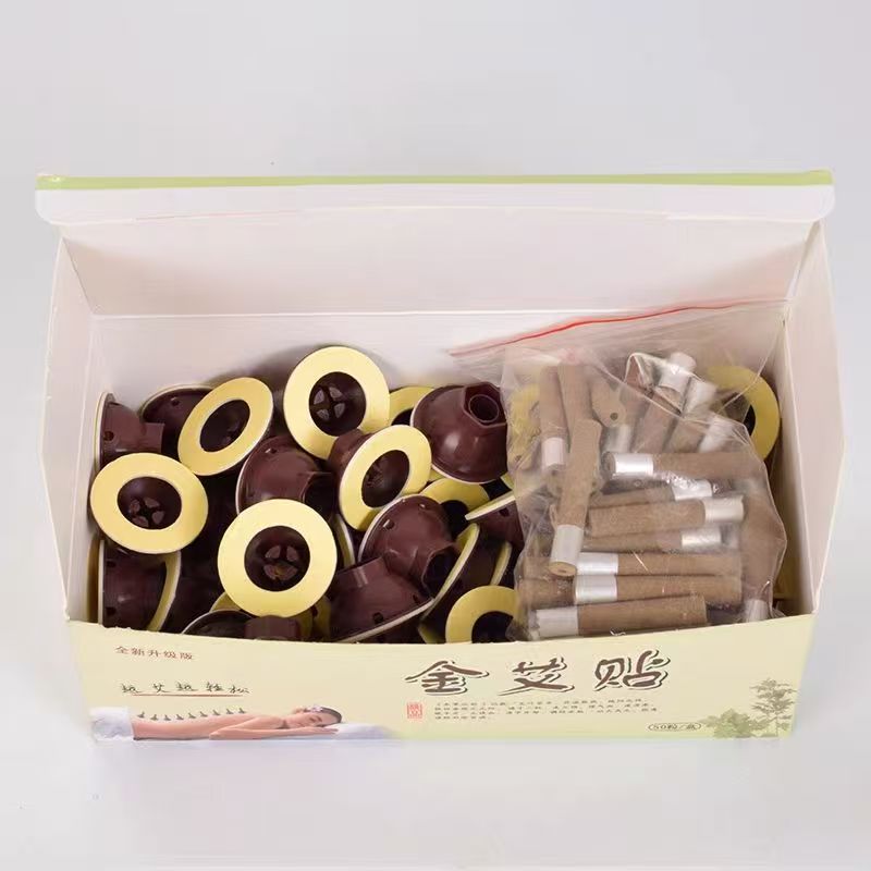Grosir 50Pcs/Box Stiker Moxa – - Herbal Wellness Massage ulasan dan harga