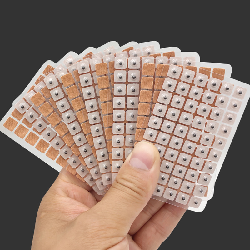 600Pcs Stiker Telinga Biji Cow - Herbal Wellness Massage ulasan dan harga